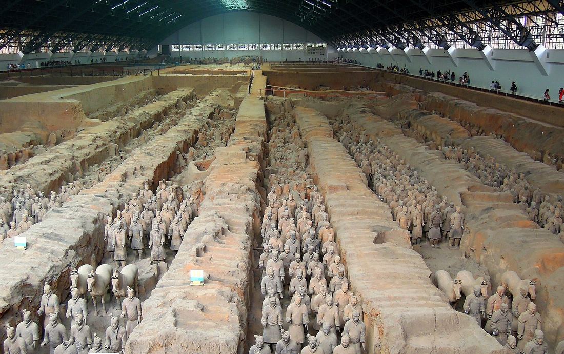 西安兵馬俑・絲路起點
